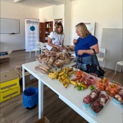 vydavanie potravinovej pomoci v comine nitra